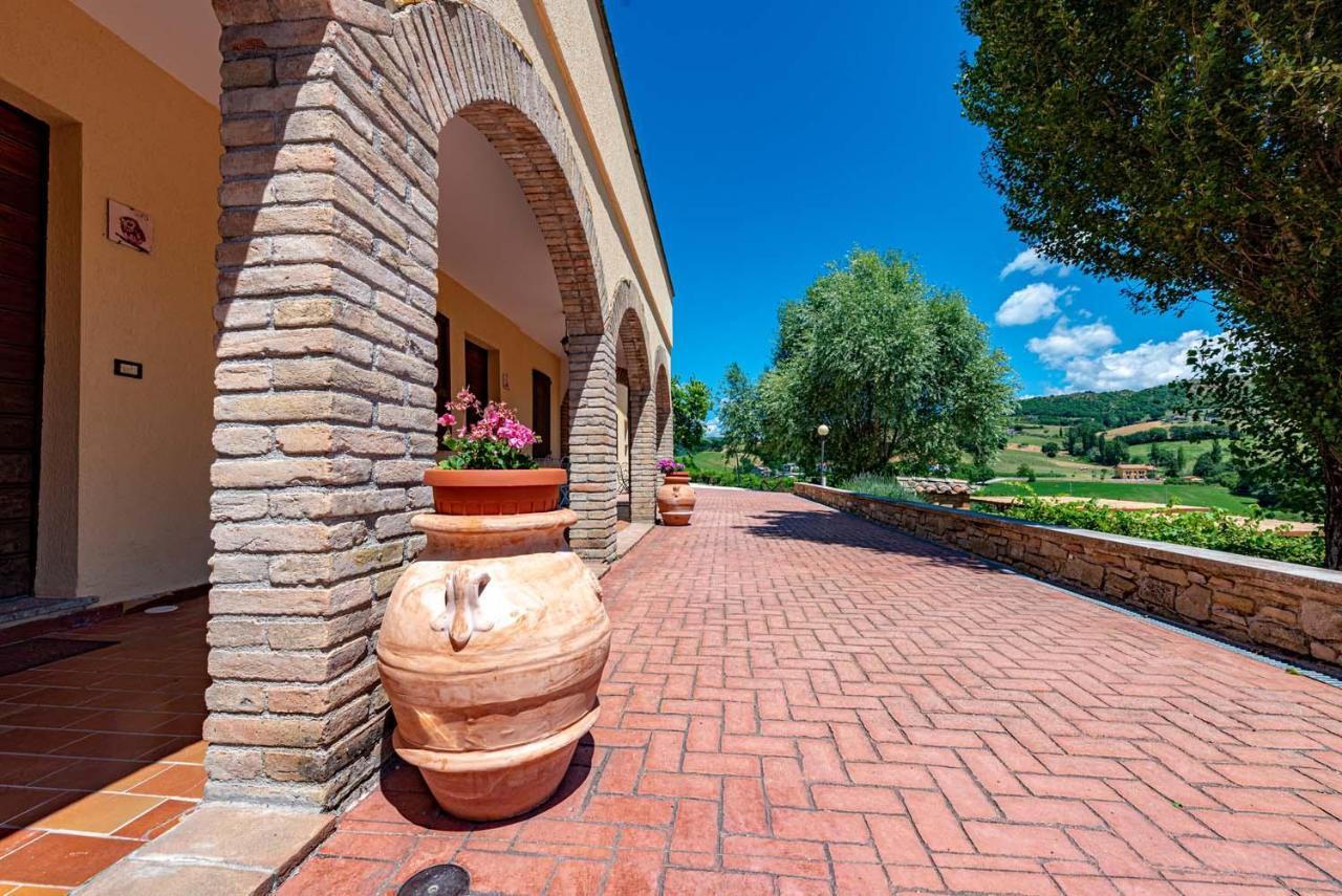 Villa Abadia Farneto Gubbio Exterior foto