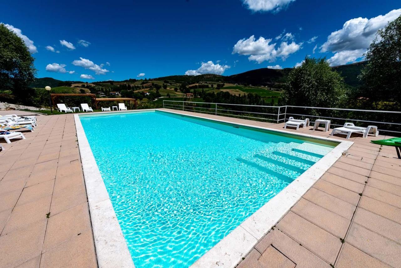Villa Abadia Farneto Gubbio Exterior foto