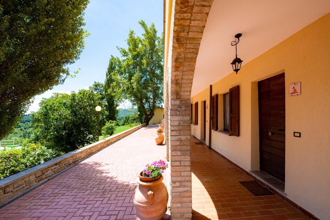 Villa Abadia Farneto Gubbio Exterior foto
